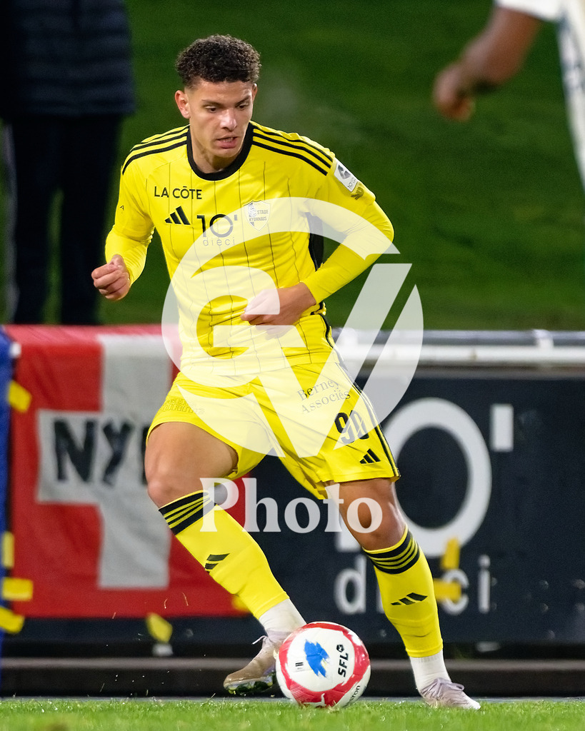 dieci Challenge League - FC Stade Nyonnais v Etoile Carouge FC |  during the dieci Challenge League match between FC Stade Nyonnais and Etoile Carouge FC at Centre sportif de Colovray in Nyon, Switzerland