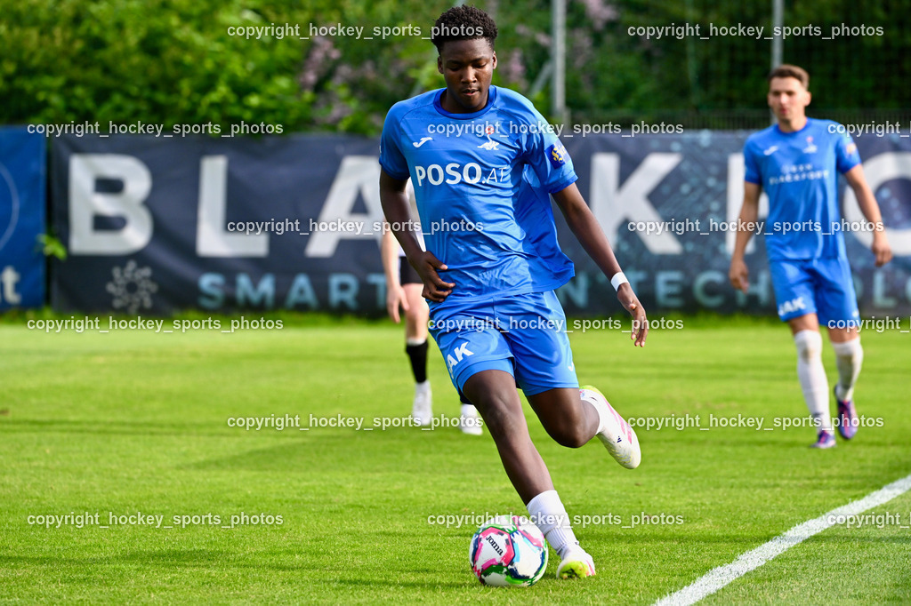 SAK vs. SV Spittal Drau 1921 | #14 Andre Le Prince Chedjou Fonkou SAK, SAK vs. SV Spittal Drau 1921, SAK vs. SV Spittal Drau 1921 am 23.05.2025 in Klagenfurt (Sportpark Welzenegg), Austria, (Photo by Bernd Stefan)