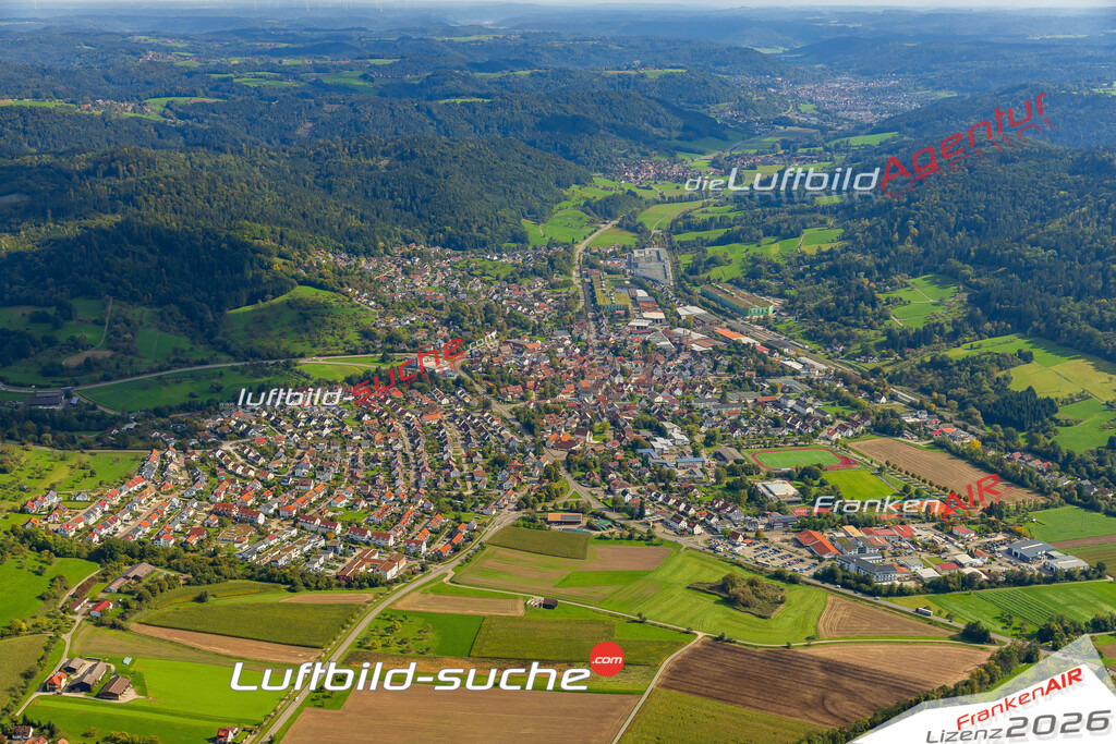 Luftaufnahme von Sulzbach an der Murr Vs Google Maps- Die Luftaufnahme wurde 2025 vom UL-Flugzeug heraus erstellt ( keine Drohne ) - Hochauflösende Luftaufnahme - für professionelle Ausdrucke geeignet. Die Geschenkidee !Mit Lizenz und Bildrechte bestellbar