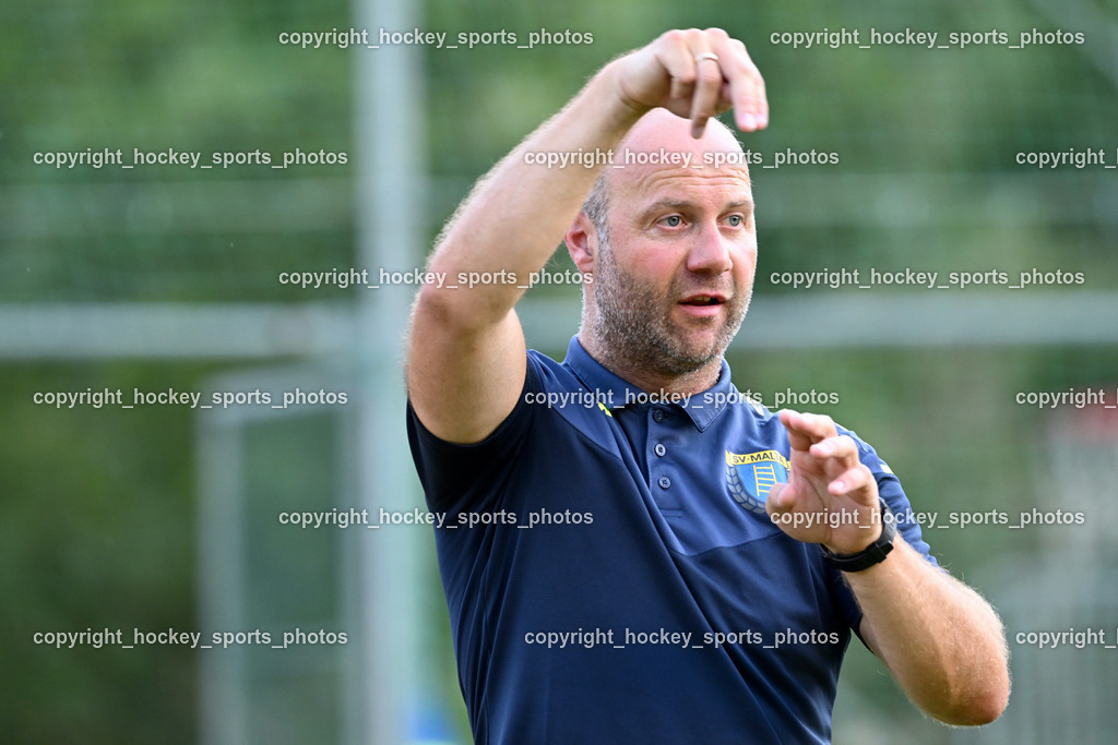 SV Malta vs. ATUS Velden | Headcoach SV Malta Martin Abwerzger, SV Malta vs. ATUS Velden, SV Malta vs. ATUS Velden am 19.08.2025 in Malta (Sportplatz Malta), Austria, (Photo by Bernd Stefan)