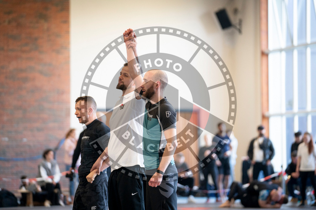 20240309PBB6229 | Fighters compete during the International Luta Livre (ILLCS) Spring Championship in Hannover, Germany, on March 9, 2024.