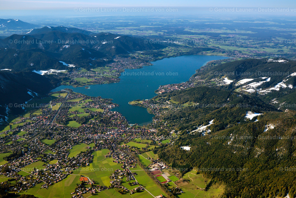 2991127 | Blick über den Tegernsee von Süd nach Nord