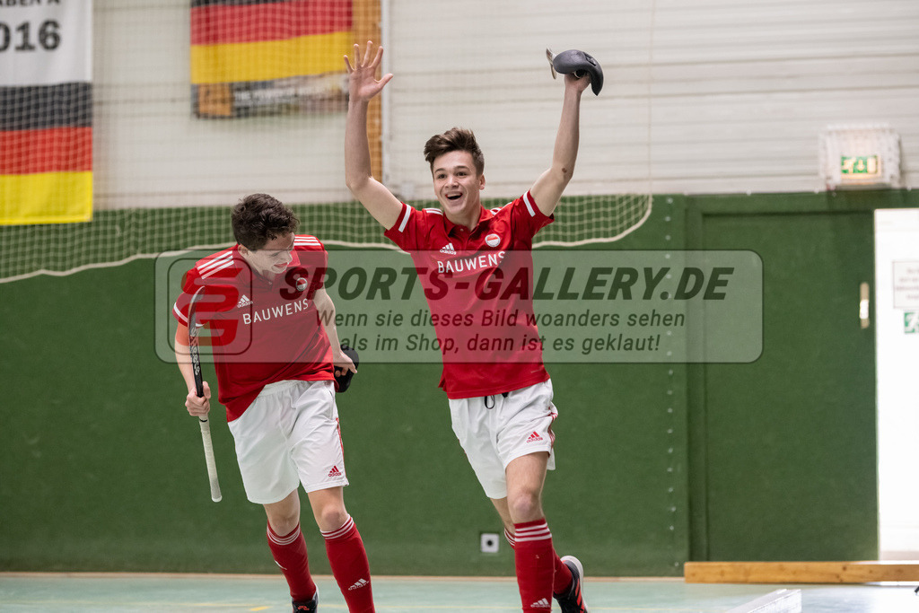 SFE_20230305_0047 | Deutsche Meisterschaft Männliche U16 Halle 2023 am 05.03.2023 in Köln (KTHC Stadion Rot-Weiss Köln Tennis and Hockey Club), Photo: Stephan Fehrmann 2022 (Sports-Gallery)
