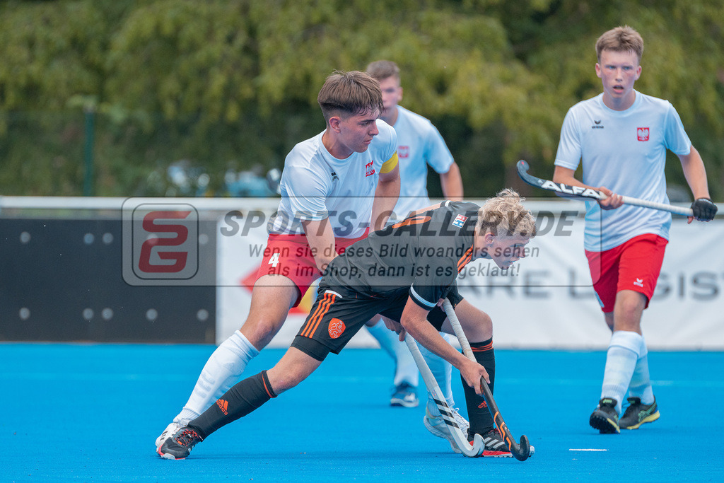 HK_20230710_100559 | Euro Hockey MU18 Netherland - Poland Championship Girls &amp; Boys am 10.7.2023 CHTC , Krefeld ,
