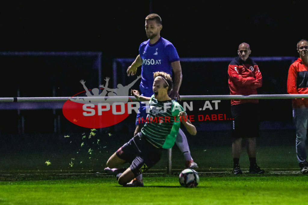 SAK Klagenfurt - VST Völkermarkt 4-5, Kärntner Liga 3. Runde | Raphael Kulterer (VST Völkermark #20) SAK Klagenfurt - VST Völkermarkt 4-5 am 11.08.2023 in Klagenfurt
(SAK Sportpark), Austria, (Photo by Ernst Krawagner sport-fan.at) - Realisiert mit Pictrs.com