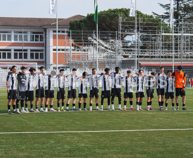 juv_lut_fmachado-0146 | Images from the Juniors B match between Juventus Academy and FC Lutry, played on 18 March 2026 in Lutry, Switzerland, featuring players, coaching staff and match action throughout the game.