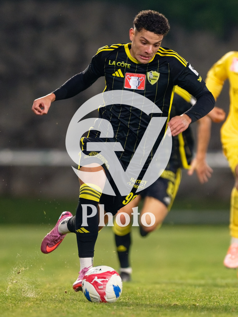 Coupe Suisse - 1/8 de finale - FC Stade Nyonnais v Neuchatel Xamax |  during the Coupe Suisse - 1/8 de finale match between FC Stade Nyonnais and Neuchatel Xamax at Centre sportif de Colovray in Nyon, Switzerland