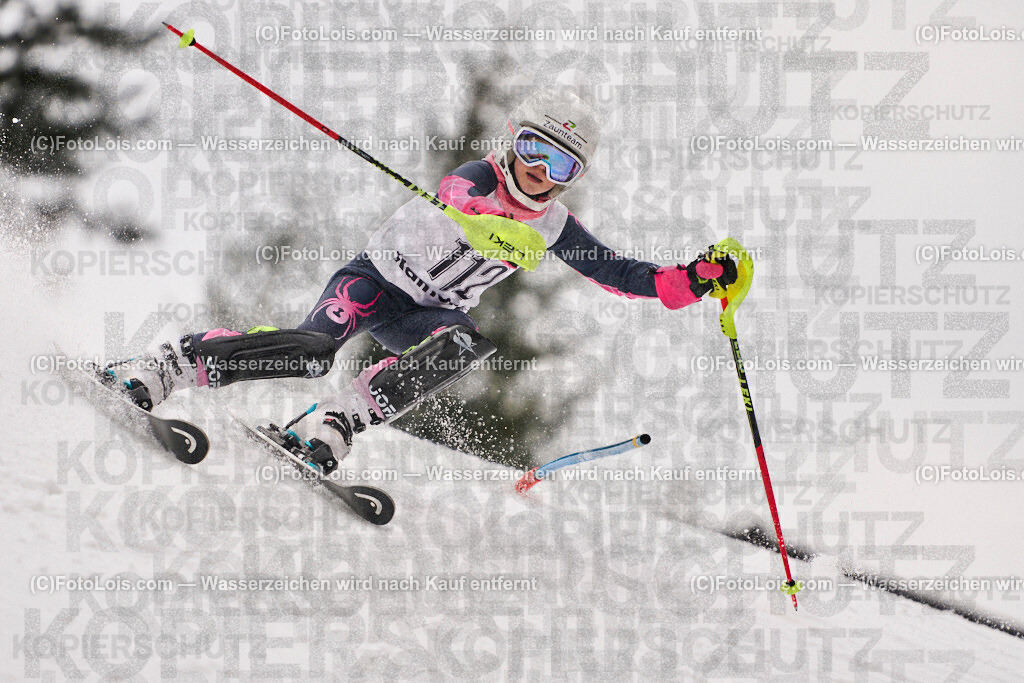 ALP4126_KinderCup-SL_STMK_Strallegg_Gutenbrunner Julia | Raiffeisen KINDERCUP Alpin, SLALOM auf der JogllandStreif in Strallegg am So 23. Februar 2025. Veranstaller: Steirischer Skiverband (5000). Skiunion Strallegg (5197).