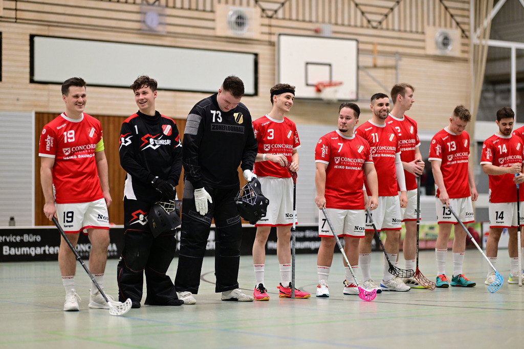 Floorball I Herren I Saison 2024-2025 I 2. FBL Herren Nord-West I 12. Spieltag I MTV Mittelnkirchen - SSF Dragons Bonn II I 036046 | Der Sportfotograf. - Realisiert mit Pictrs.com