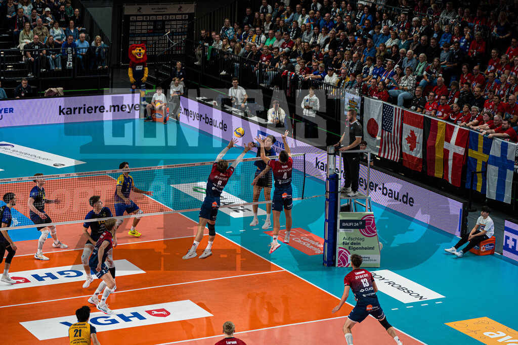 Volleyball I Herren I Saison 2025/2026 I Volleyball Bundesliga I 2. Spieltag I SVG Lüneburg - cerebricks Volley Goats Mitteldeutschland | CONTRAST ZERØ MEDIA - Realisiert mit Pictrs.com