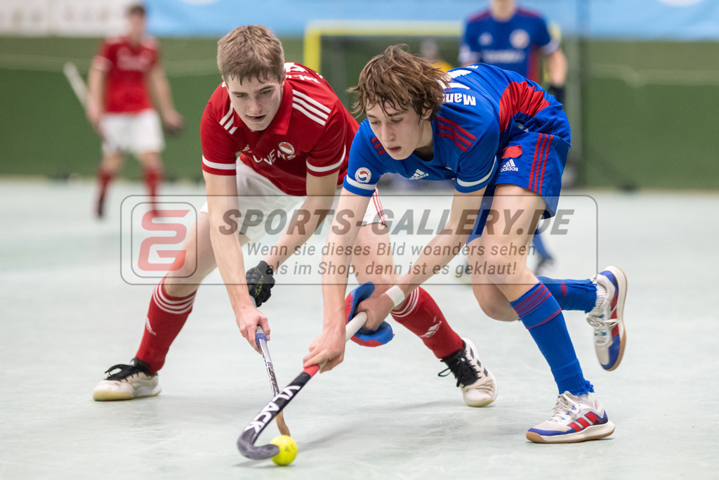 SFE_20230305_0126 | Deutsche Meisterschaft Männliche U16 Halle 2023 am 05.03.2023 in Köln (KTHC Stadion Rot-Weiss Köln Tennis and Hockey Club), Photo: Stephan Fehrmann 2022 (Sports-Gallery)