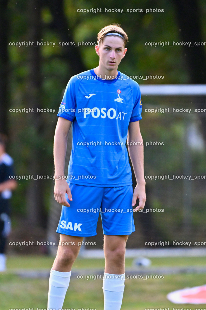 KAC 1909 vs. SAK | #5 Jakob Geister SAK, KAC 1909 vs. SAK, KAC 1909 vs. SAK am 06.09.2024 in Klagenfurt (Sportplatz KAC), Austria, (Photo by Bernd Stefan)