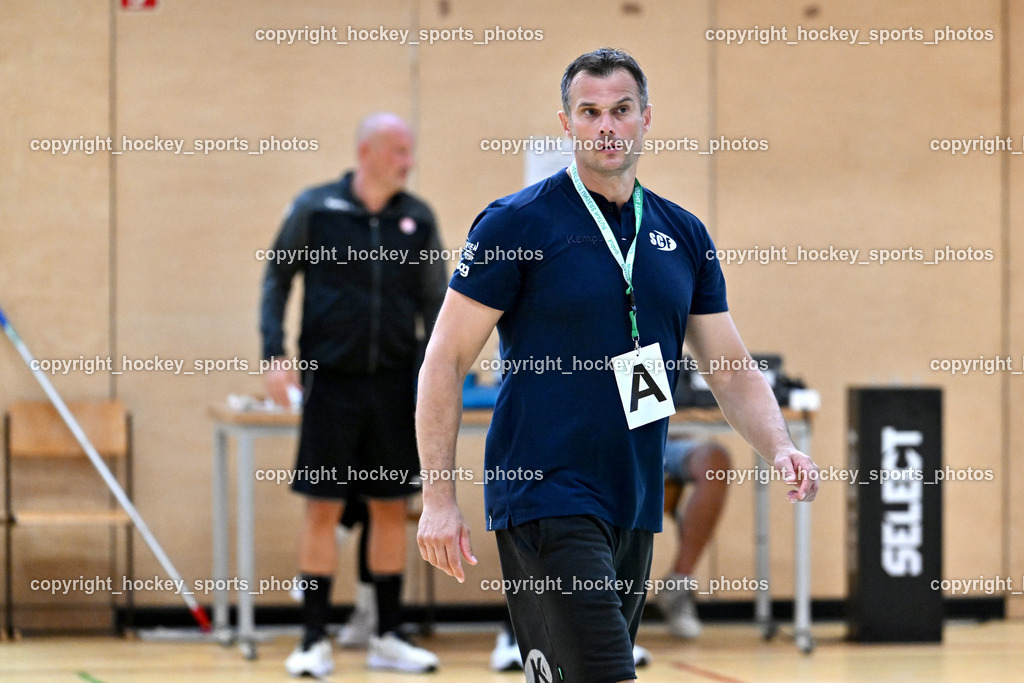 SC Ferlach vs. UHC Hollabrunn | Asisstentcoach SC Ferlach BARISIC Miro, SC Ferlach vs. UHC Hollabrunn, SC Ferlach vs. UHC Hollabrunn am 20.09.2025 in Ferlach (Ballspielhalle Ferlach), Austria, (Photo by Bernd Stefan)