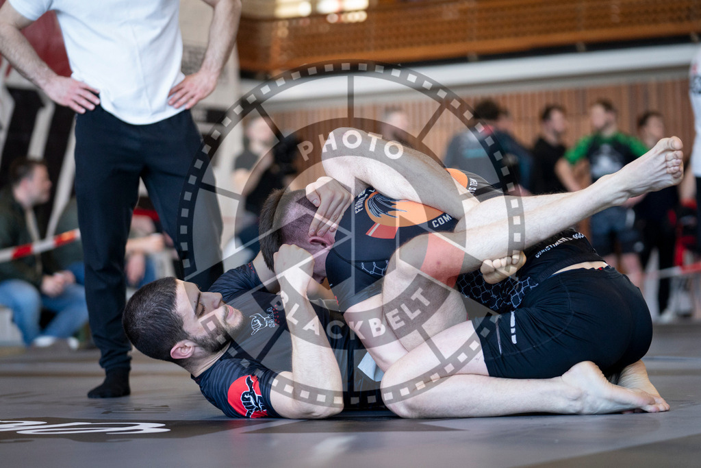 20240309PBB5497 | Fighters compete during the International Luta Livre (ILLCS) Spring Championship in Hannover, Germany, on March 9, 2024.