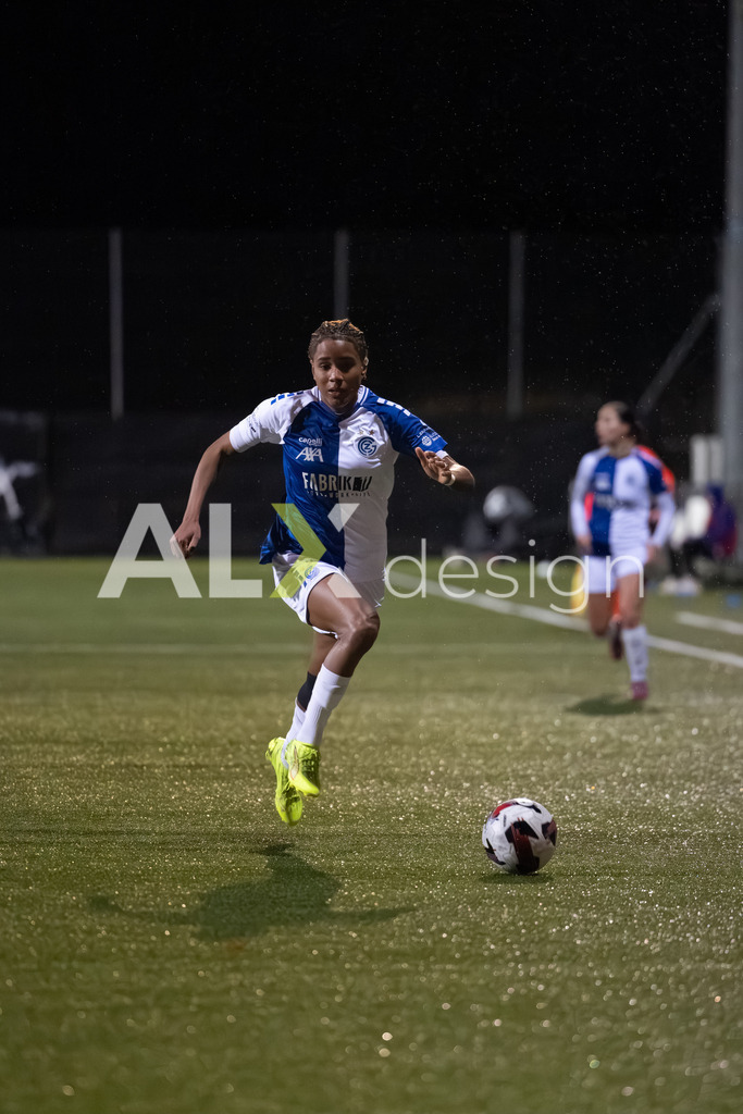 Fußball I Frauen I Saison 2025-2026 I AXA Women's Super League | Women I 14. Spieltag I Grasshoppers Club Zürich - FC Luzern I 14.02.2026 | 37 Sury Lamontana Charon (IT) (GC Zürich) – Angriff - Realisiert mit Pictrs.com