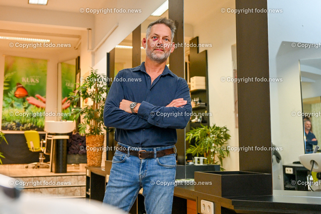 Joerg Kuks (Friseur)_ 13.11.2023-2 | 13.11.2023, Linz, AUT, Joerg Kuks, Friseur, im Bild Joerg Kuks (Friseur)