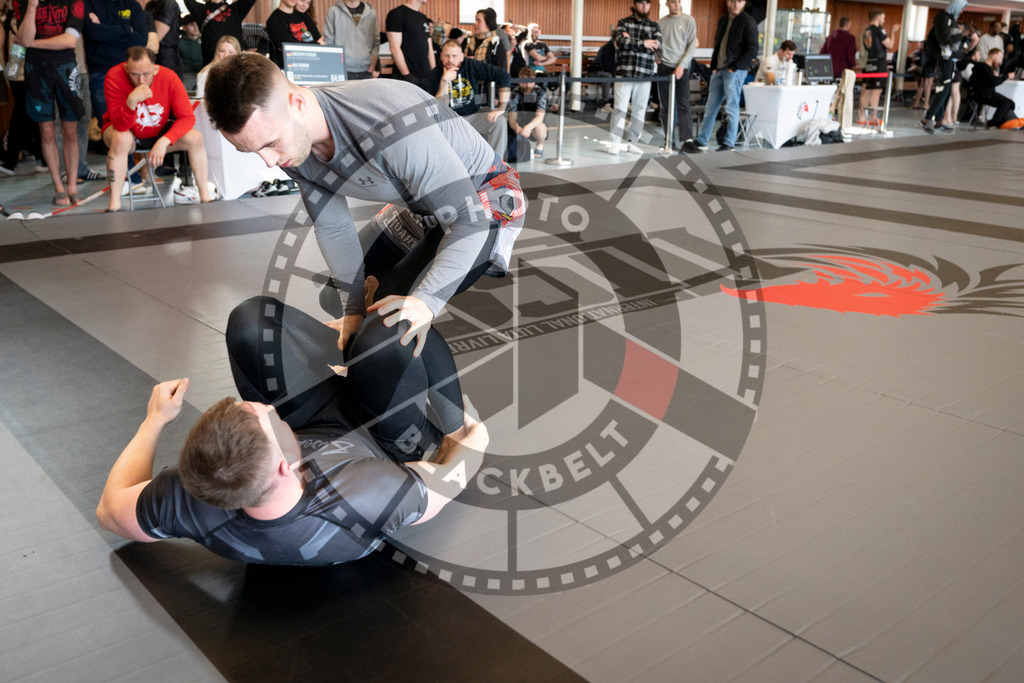 20240309PBB6913 | Fighters compete during the International Luta Livre (ILLCS) Spring Championship in Hannover, Germany, on March 9, 2024.