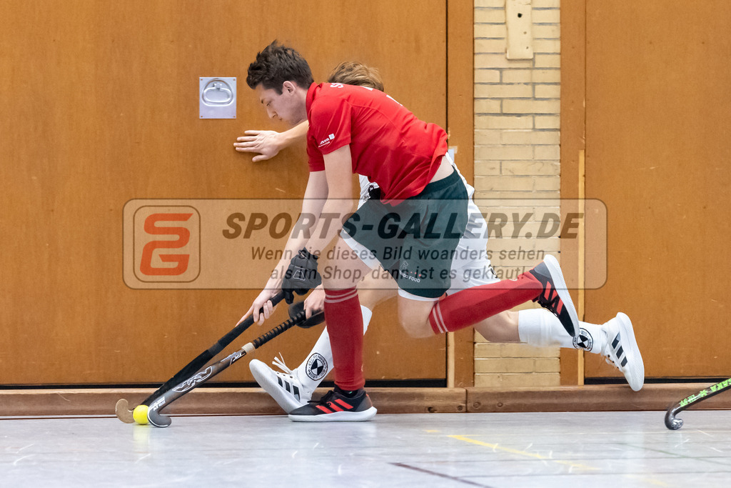 SFE_20230115_0046 | 1. Bundesliga Hockey Herren Schwarz-Weiss Neuss - Crefelder HTC am 15.01.2023 in  (Sporthalle Jahnerstrasse), Photo: Stephan Fehrmann 2022 (Sports-Gallery)