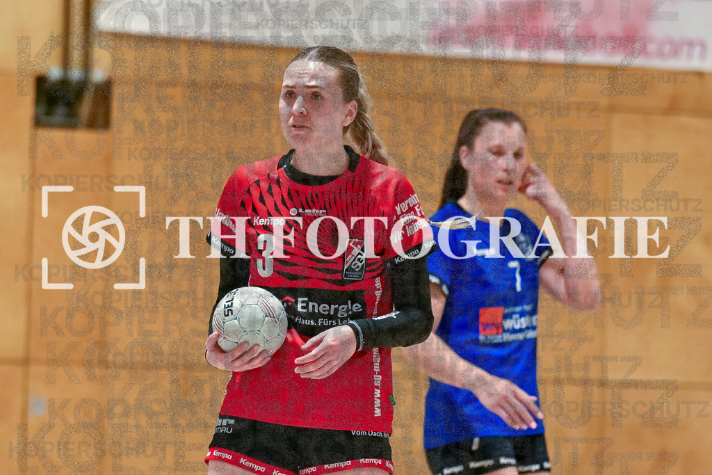 GER, SG Maulburg/Steinen - TuS Helmlingen, Frauen-Handball, Oberliga Suedbaden, 19. Spieltag, Saison 2024/2025, 23.03.2025 | Leonie Kiefer (SG Maulburg/Steinen, #03)GER, SG Maulburg/Steinen - TuS Helmlingen, Frauen-Handball, Oberliga Suedbaden, 19. Spieltag, Saison 2024/2025, 23.03.2025Foto: TH Fotografie/Thomas Hess