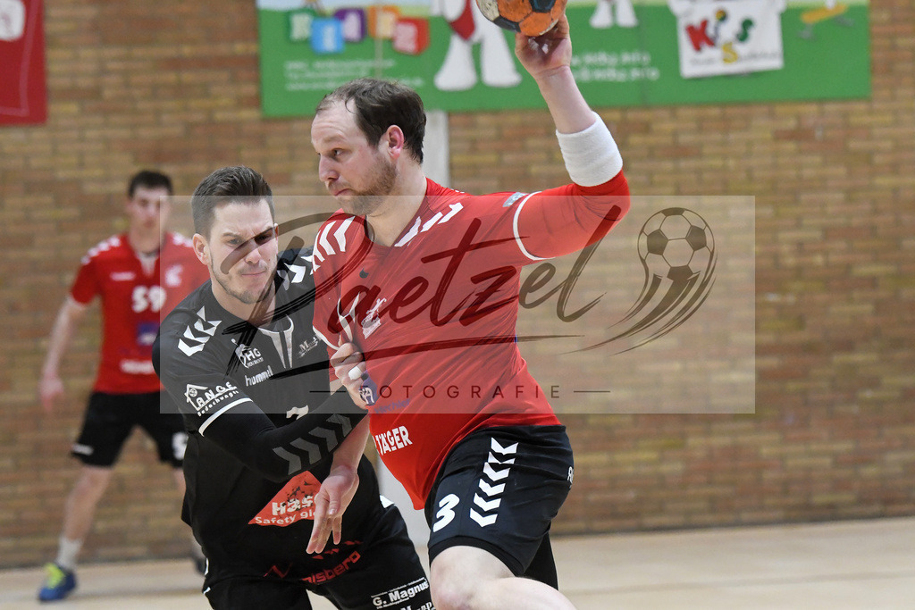 20200125_HSGHGJ_0037 | Handball, Herren:   beim Spiel der Landesliga zwischen HSG Osnabrück vs. HG Jever/Schortens am 25.01.2020 in der OSC-Halle in Osnabrück, Deutschland.(Foto von Nico Paetzel) - Realisiert mit Pictrs.com