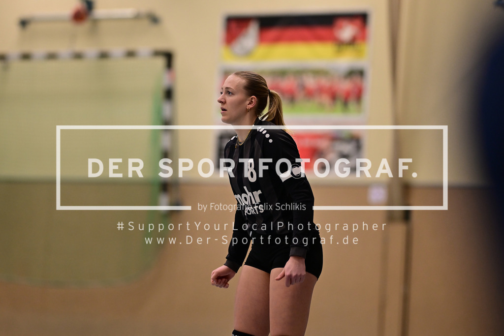 Faustball I Frauen I Saison 2025-2026 I Bundesliga Nord I 7c. Spieltag I MTV Wangersen - Ohligser TV I 25.01.2026 I 38612 | Der Sportfotograf. - Realized with Pictrs.com