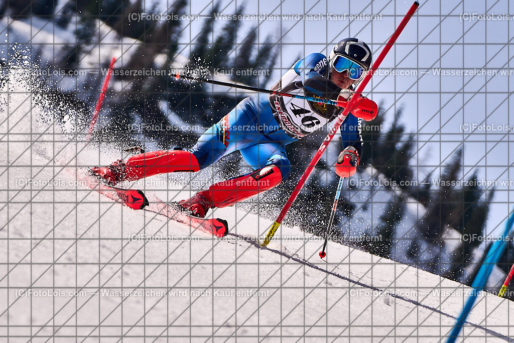 ALP1418_FIS MASTERS WC-Finale_SL_B-Herrn_Hartstein Klaus | (C)FotoLois.com, Alois Spandl. FIS MASTERS WorldCup-Finale 2024, Reiteralm (Steiermark, AUT), SLALOM auf der Muldenliftpiste, Sa 6. April 2024.