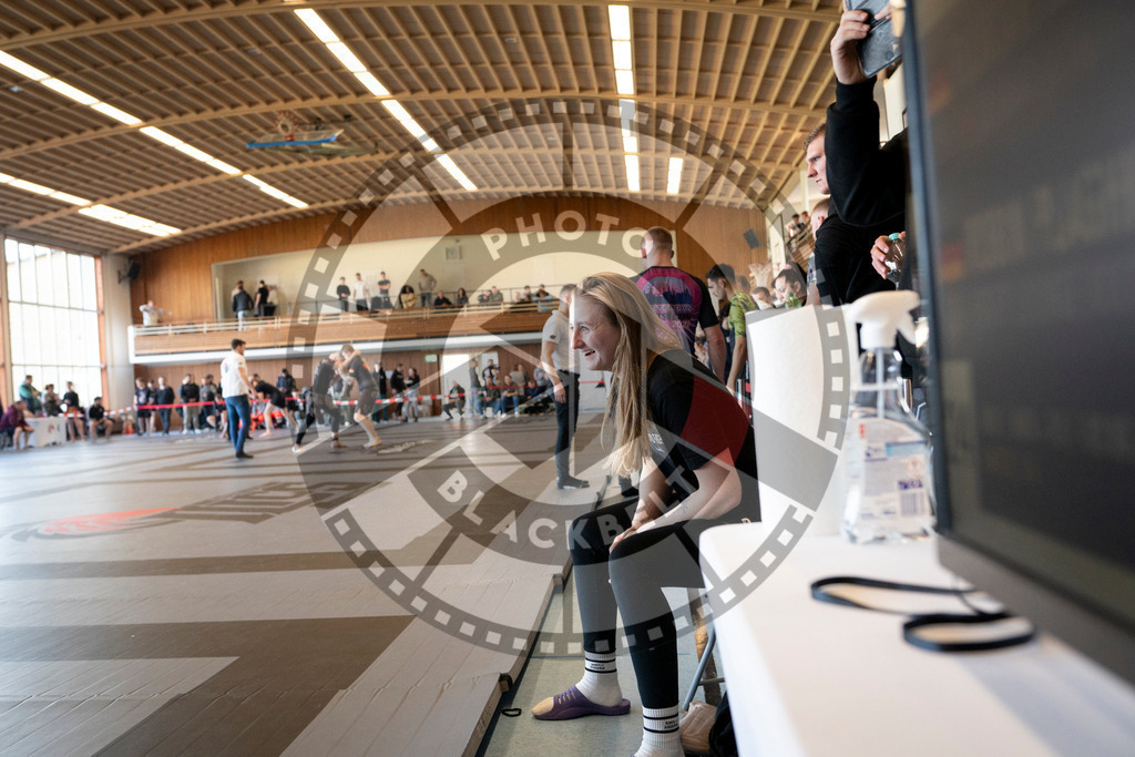 20240309PBB5436 | Fighters compete during the International Luta Livre (ILLCS) Spring Championship in Hannover, Germany, on March 9, 2024.