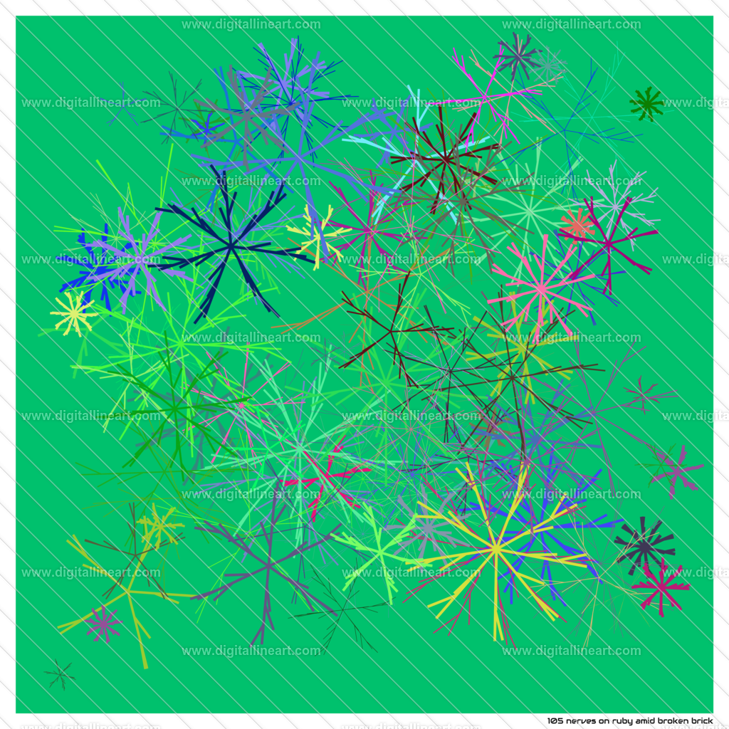 105-nerves-ruby-amid-broken-brick | digitallineart - Realisiert mit Pictrs.com