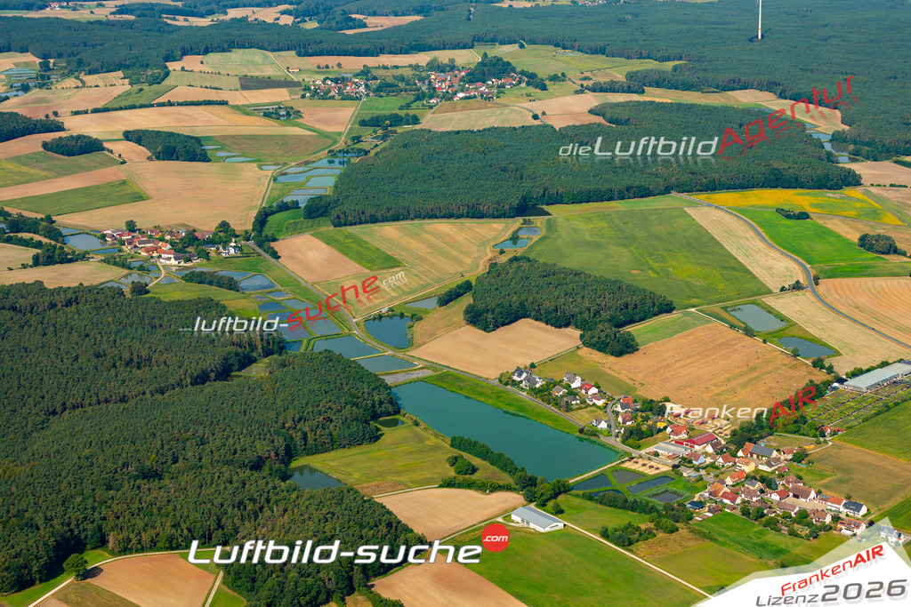 Das Luftbild zeigt : Sauerheim Weisendorf - Die Luftaufnahme wurde 2024 vom UL-Flugzeug aus erstellt ( keine Drohne ) - Hochauflösende Luftaufnahme - Für grossformatige Ausdrucke geeignet. Die Geschenkidee !Mit Lizenz und Bildrechte bestellbar