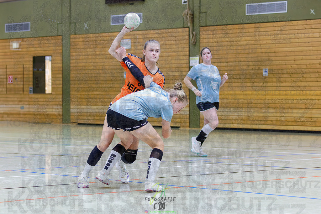 Bezirksliga weibl. A-Jugend; HSG Eibelshausen/Ewersbach - VfB Driedorf | Bezirksliga weibl. A-Jugend; HSG Eibelshausen/Ewersbach - VfB Driedorf am 30.10.2025 in Eibelshausen (Holderberghalle)Photo © 2025 - Jörg Heinrich - Realisiert mit Pictrs.com