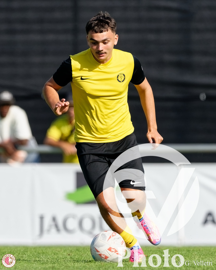 GenevaCup Group Phase - FC Meyrin v Everton FC | during the GenevaCup Group Phase match between FC Meyrin and Everton FC at Stade des Arberes in Meyrin, Switzerland