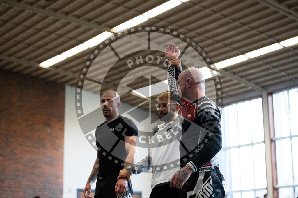 20251129PBB7867 | Fighters compete during the luta livre competition ILLCS XI winter edition on November 29, 2025 in Hannover, Germany.