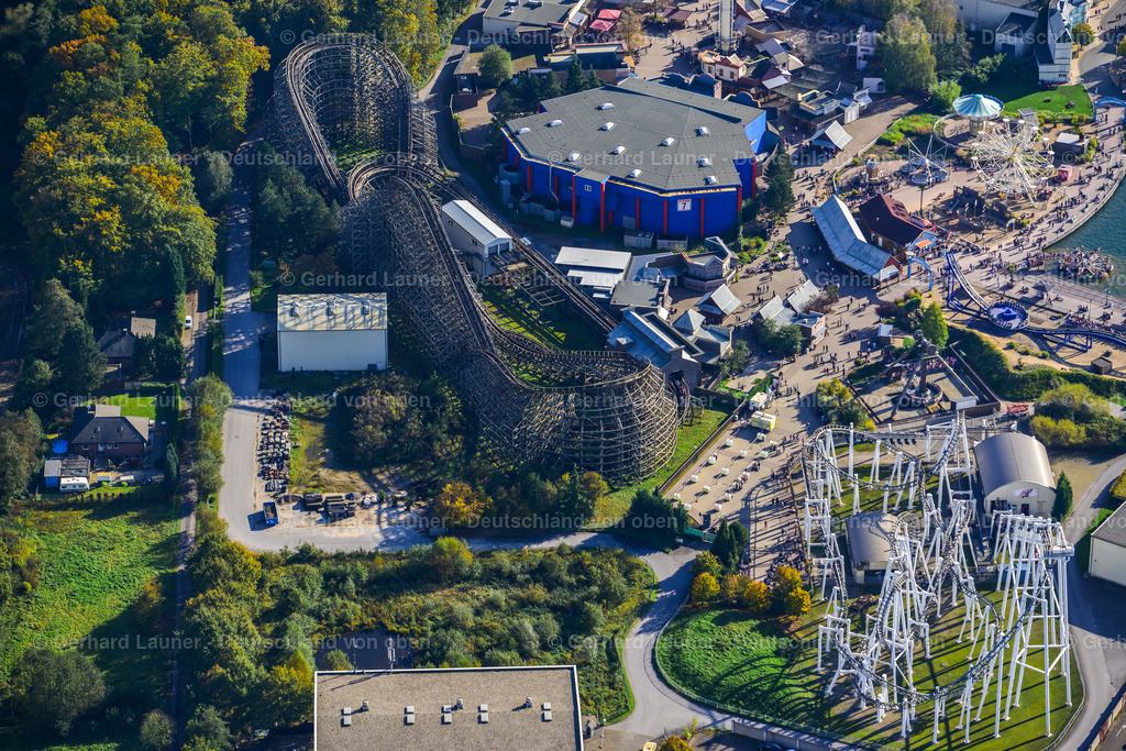 3491684 | Der Movie Park Germany bei Bottrop-Kirchhellen ist ein saisonaler Freizeitpark mit Schwerpunkt auf dem Thema Film.