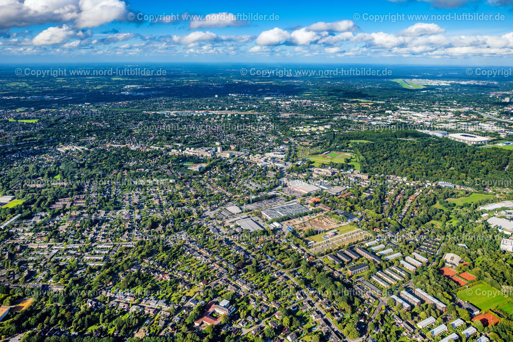 Hamburg_Altona_Vorhornweg_Innovationspark_ELS_1875090823 | HAMBURG 09.08.2023 Innovationspark Entwicklungsgebiet Gewerbeflächen " Vorhornweg " in Hamburg, Deutschland. // Innovation park development area commercial areas "Vorhornweg" in Hamburg, Germany. Foto: Martin Elsen