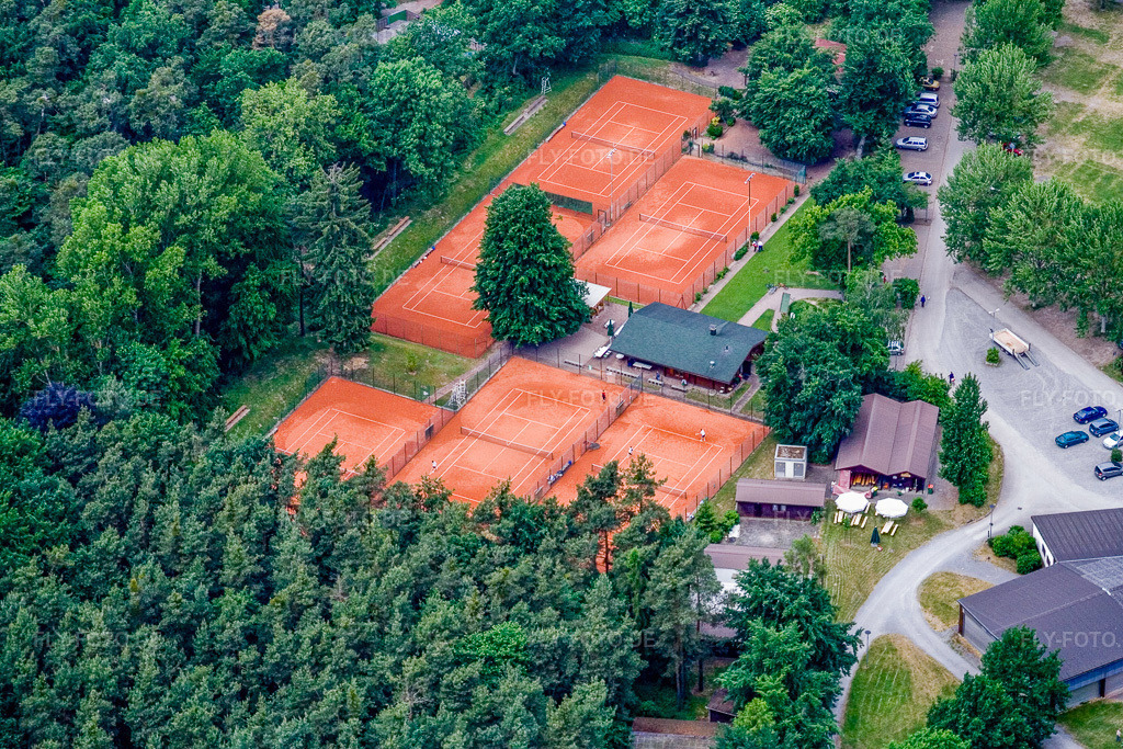 Luftbild: Tennisclub Rülzheim in Rülzheim im Bundesland Rheinland-Pfalz in Deutschland. Foto: IMG_10952.jpg vom 24.05.2008 durch Werner Riehm/FLY-FOTO.de
