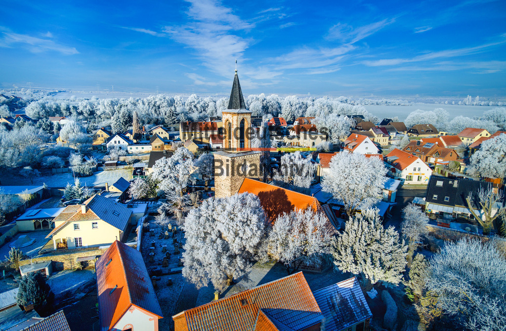 Magdeburg Diedorf Kirche im Winter-0009 | Die schönsten Luftbilder von Sachen-Anhalt & Mitteldeutschland als Bilddatenbank zur kommerziellen Nutzung. Nutzen Sie unsere Erfahrung seit 2005 in der Luftbildfotografie. - Realisiert mit Pictrs.com