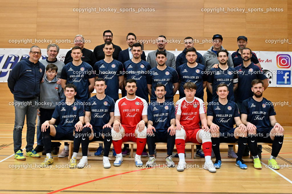 LPSV-Kärnten vs. FUTSAL versli.at Klagenfurt | Mannschaftsfoto LPSV Kärnten, LPSV-Kärnten vs. FUTSAL versli.at Klagenfurt, LPSV-Kärnten vs. FUTSAL versli.at Klagenfurt am 01.02.2026 in Villach (Ballspielhalle St. Martin), Austria, (Photo by Bernd Stefan)