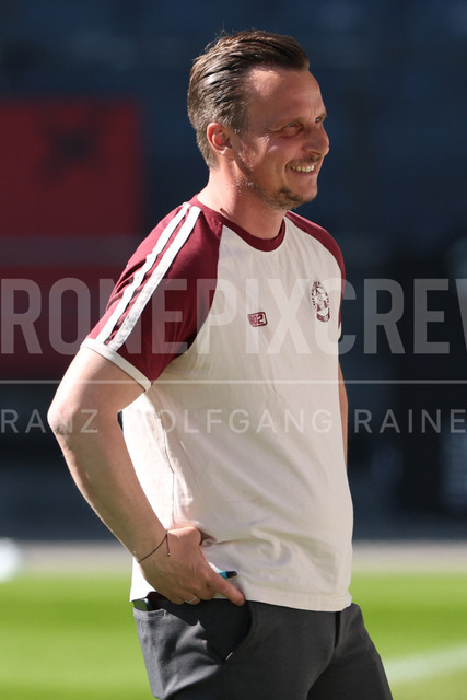 Grazer AK 1902 vs WSG Tirol – Austrian Bundesliga | Graz, Austria, 02.MAY.26 - SOCCER - ADMIRAL Bundesliga, Qualification Group, Grazer AK 1902 vs WSG Tirol. The image shows sport director Tino Wawra (GAK).