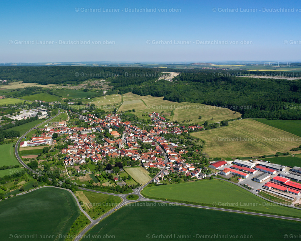 2634527 | DEUNA 09.06.2006 Stadtansicht des Innenstadtbereiches  in Deuna im Bundesland Thüringen, Deutschland // City view on down town  in Deuna in the state Thuringia, Germany Foto: Gerhard Launer
