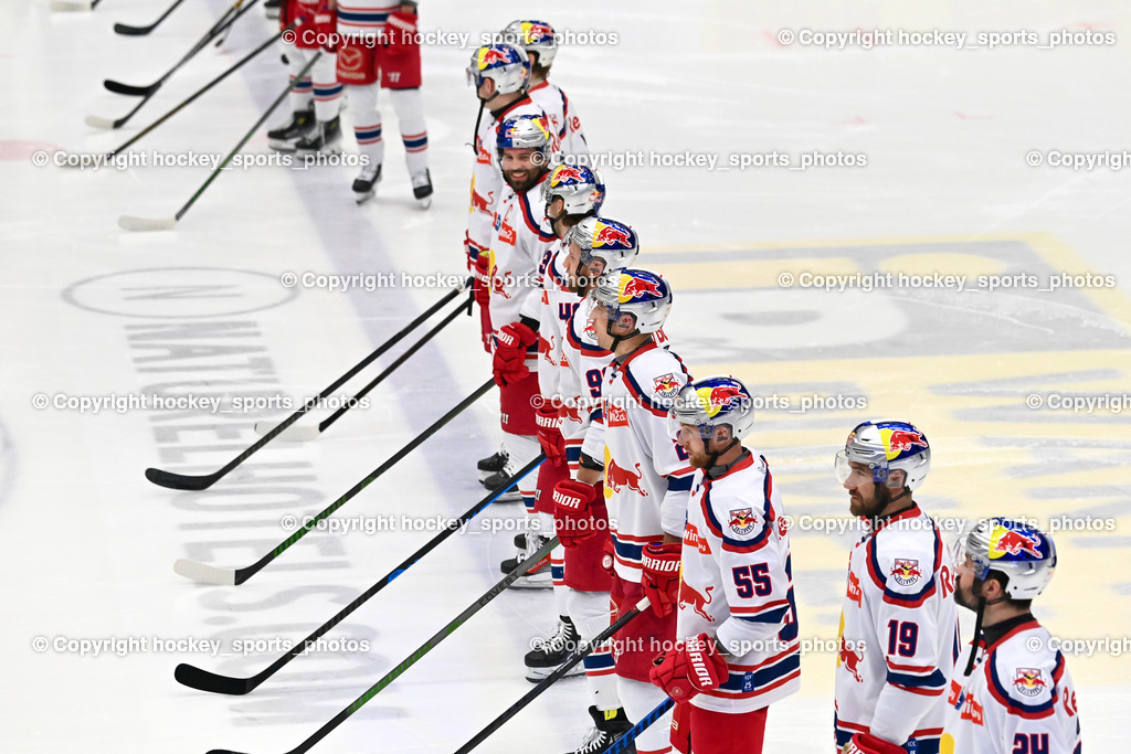 EC IDM WÄRMEPUMPEN VSV vs. EC Red Bull Salzburg | EC Red Bull Salzburg Mannschaft, EC IDM WÄRMEPUMPEN VSV vs. EC Red Bull Salzburg, EC IDM WÄRMEPUMPEN VSV vs. EC Red Bull Salzburg am 17.01.2025 in Villach (Stadthalle Villach), Austria, (Photo by Bernd Stefan)