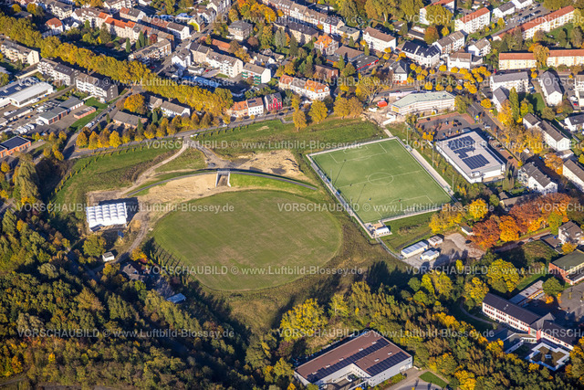 Gladbeck221005289 | Luftbild, Baustelle für neuen SportPark Mottbruch, Brauck, Gladbeck, Ruhrgebiet, Nordrhein-Westfalen, Deutschland