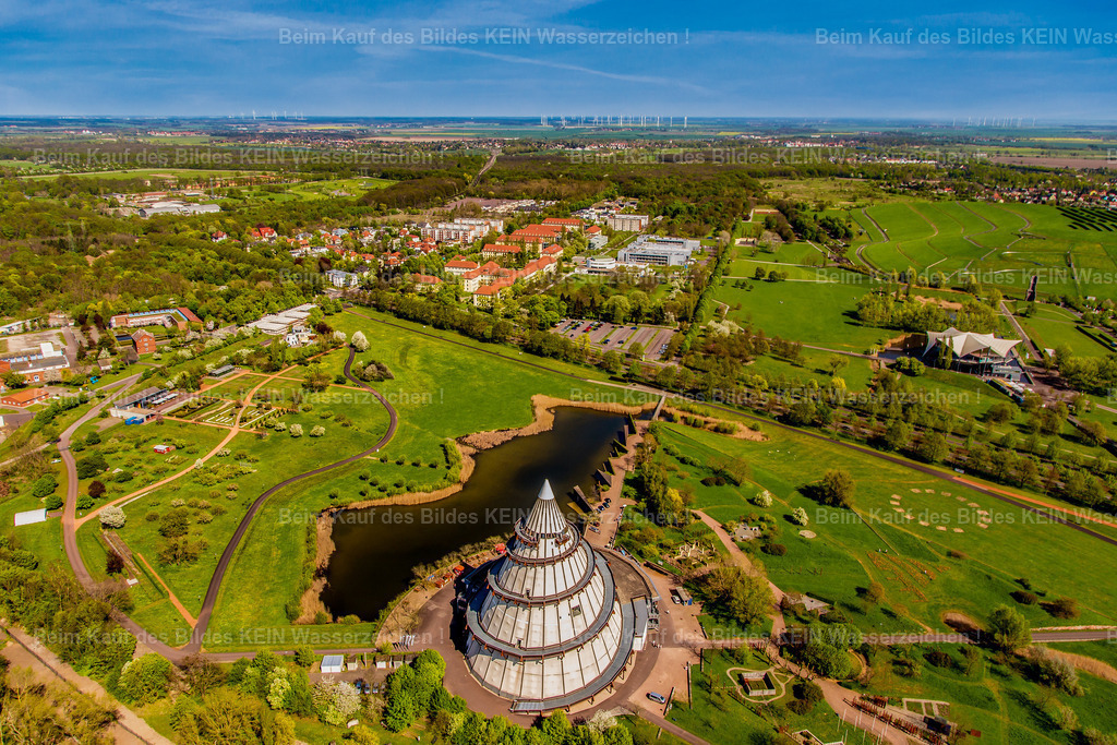 Magdeburg Jahrtausendturm Elbauenpark-8909 | Jahrtausendturm und Angersee im Elbauenpark - Realizado com Pictrs.com