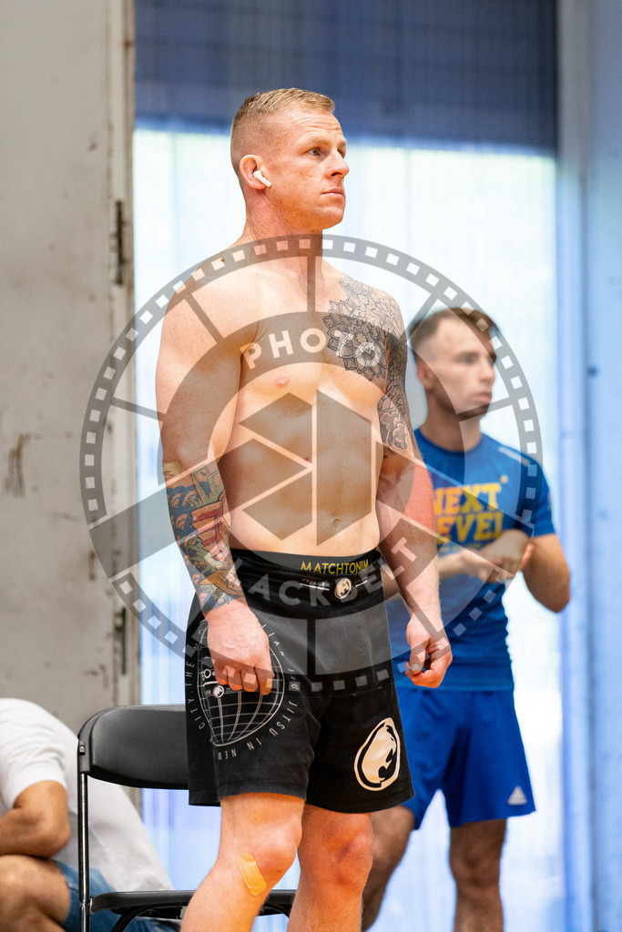 20230916PBB2692 | Fighters compete during the grappling tournement ADCC Trials (European, Middle East and African Championship) in Warsaw, Poland, on September 16, 2023.
