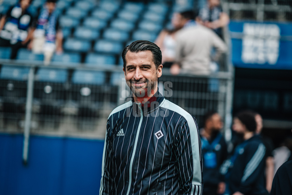 Fußball | Männer | Saison 2023/2024 | 2. Fußball-Bundesliga | 32. Spieltag | Hamburger SV vs. FC St. Pauli  | 03.05.2024 | HSV Sportvorstand Jonas Boldt
