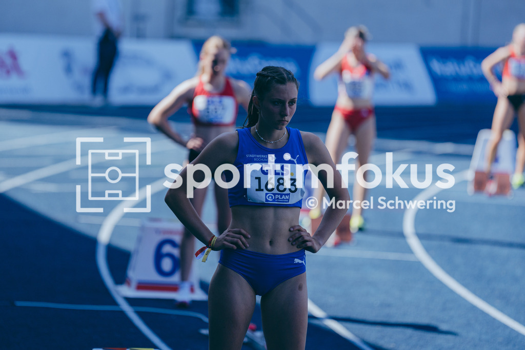 Deutsche Meisterschaften U20 / U16 2026 | Malin Bornemann, TV Wattenscheid 01, 1683, 400-Meter-Lauf, Deutsche Meisterschaften der U20 &amp; U16 2026, Lohrheidestadion Bochum-Wattenscheid, 10.07.2026. Foto: Marcel Schwering / sportimfokus - Realisiert mit Pictrs.com