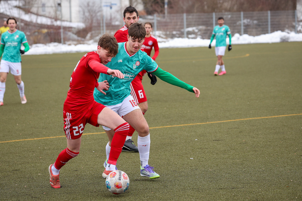 Heldenfingen-Buch_260131_7252 | SG Heldenfingen/Heuchlingen vs. TSV Buch, Fußball, Herren, Freundschaftsspiel, 2025/2026, 31.01.2026 in Söhnstetten, Kunstrasenplatz (Foto: Michael Bulling) - Realisiert mit Pictrs.com