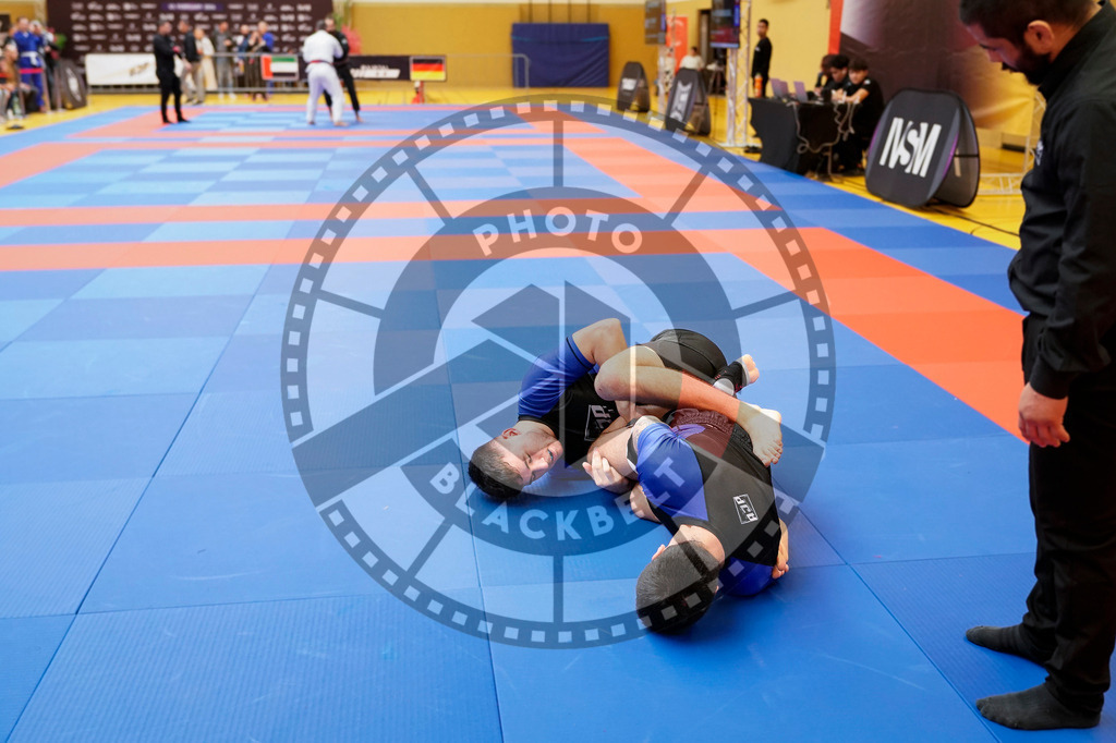 20240203PBB08014 | Fighters compete during the Brazilian Jiu-Jitsu Championship of the AJP Tour in Maintal by Frankfurt am Main, Germany, on February 2, 2024.