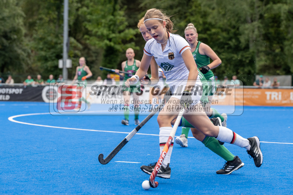 SFE_20230713_0093 | EuroHockey EM U18 Girls Germany vs Ireland am 13.07.2023 in Krefeld (Gerd-Wellen-Hockeyanlage), Photo: Stephan Fehrmann 2023 (Sports-Gallery)