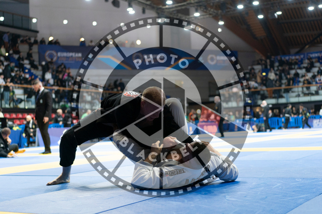 20240119PBB2456 | Fighters compete during the IBJJF European Championship in Paris, France, on January 19, 2024.