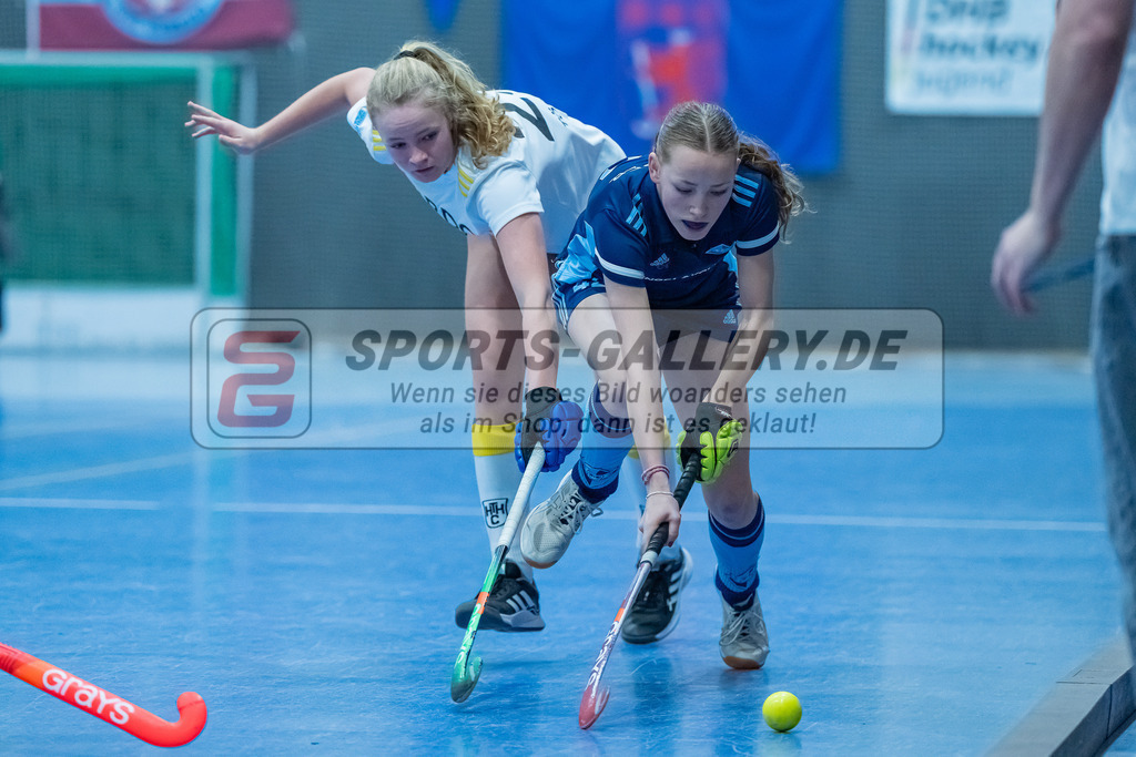 HK_20240303_108818 | 1. Halbfinale Deutsche Meisterschaft WU16 am 3.3.2024 Halle DHC, Düsseldorf ,